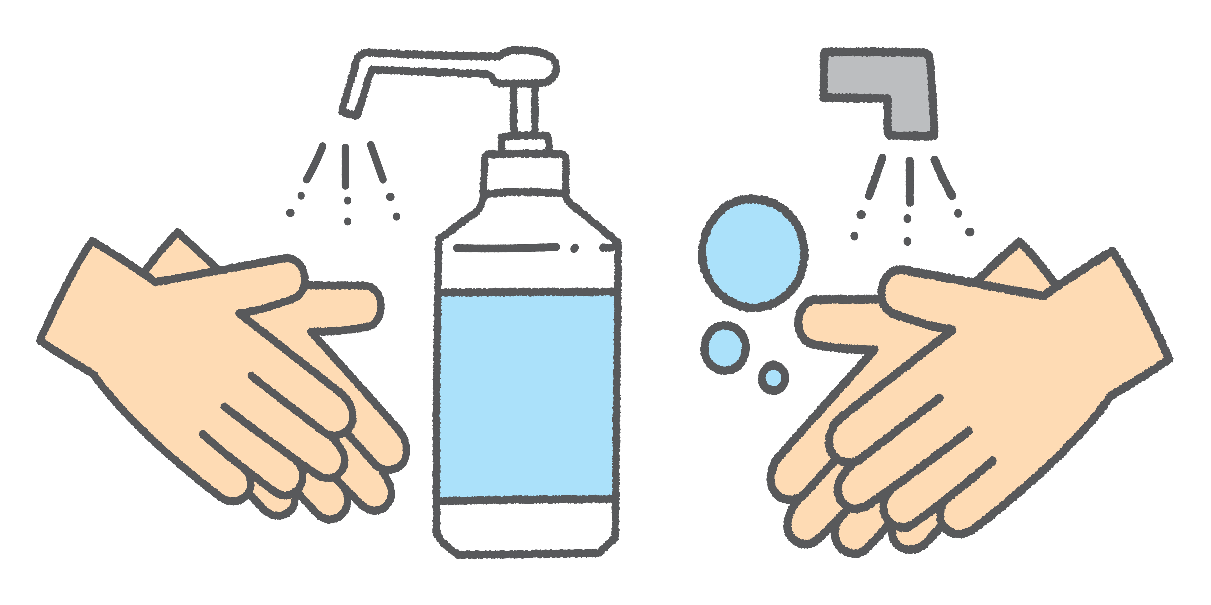 Hand-washing-illustration